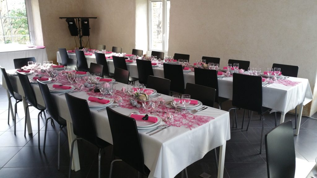 Domaine de Bacqueville, gîte de groupe à L'Aiguillon Sur Vie en Vendée Salle de mariage