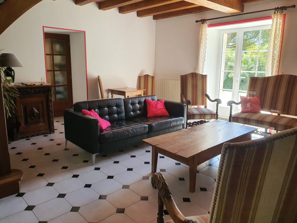 Gîte de groupe et chambres d'hôtes Domaine de Bacqueville à L'Aiguillon-sur-Vie en Vendée, idéal pour mariages, séminaires et événements